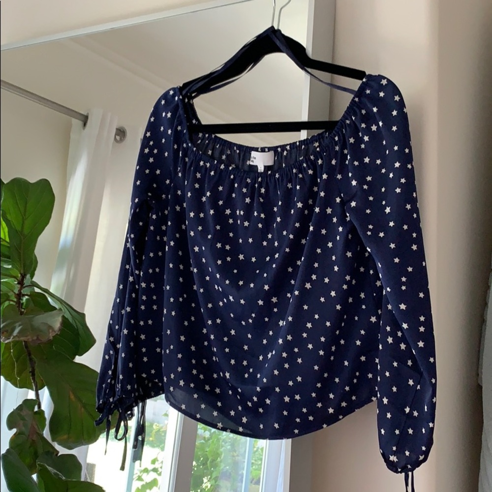 By The Way Off Shoulder Star Top